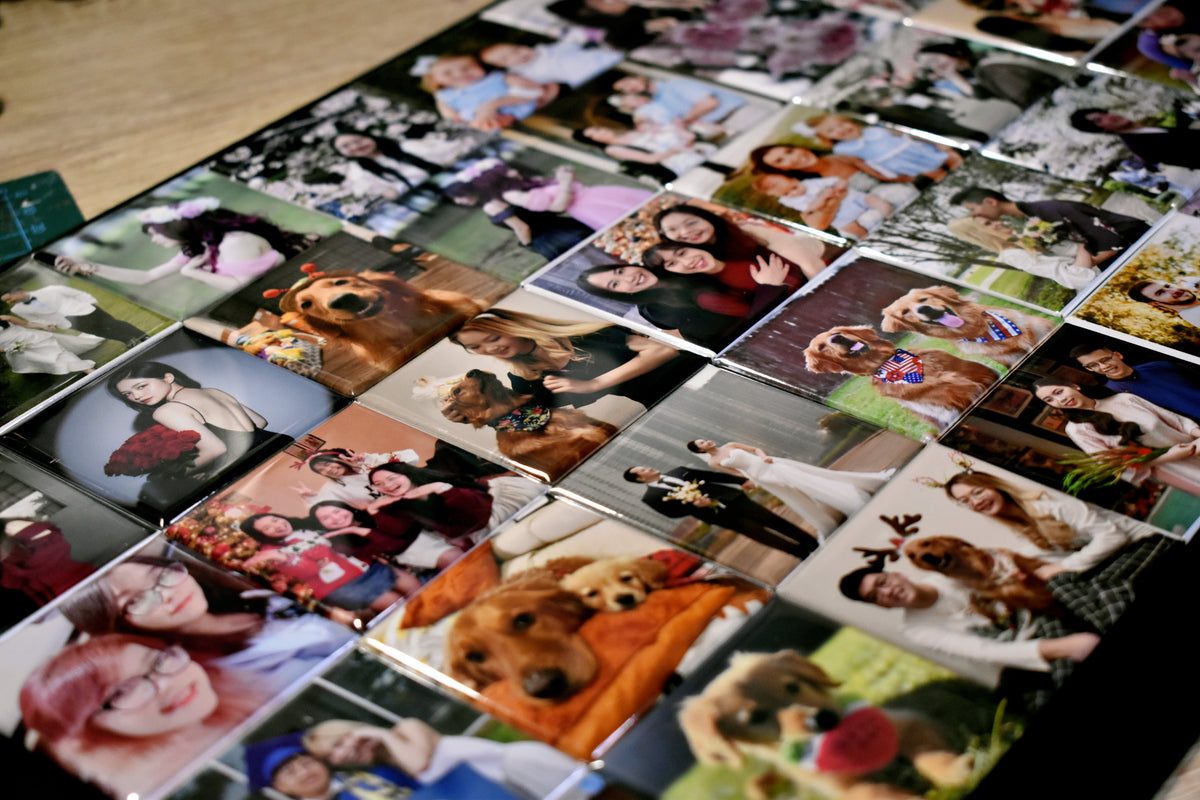 Bulk Personalized Photo Magnets